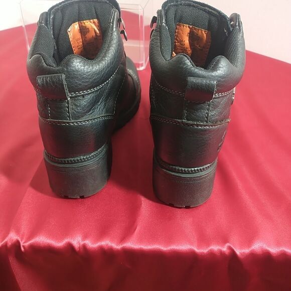 Harley-Davidson Women's 4" Tyler Riding Boot Boot Black D84280 Size 5.5 - Picture 7 of 12